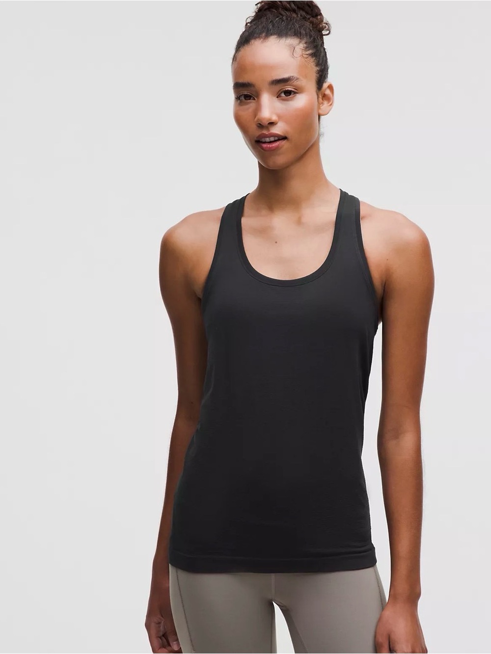 lululemon athletica Black Racerback Tank